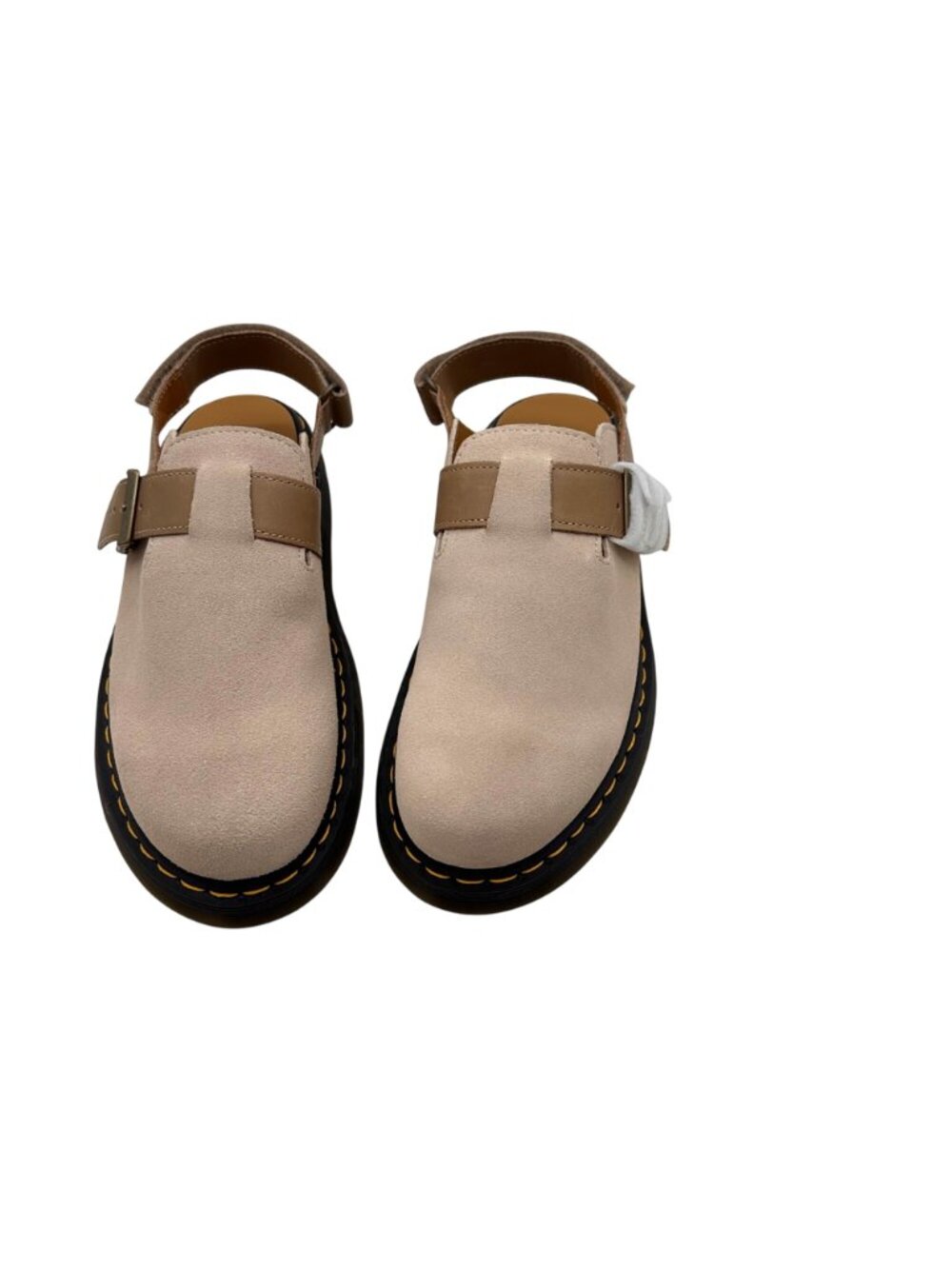 Dr. Martens Unisex Mens Size 11 Faux Leather Jorge II Beige Suede Sandals - Picture 3 of 14